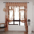 Jacquard-Voile «Grosse Pfingstrose» | LuxeStyle