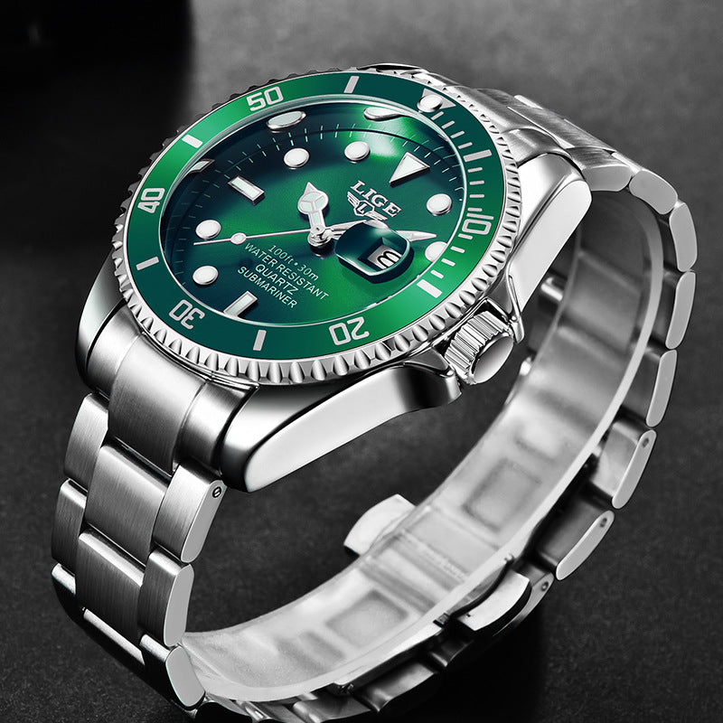 Herren-Armbanduhr Quarz Analog Wasserdicht – Bild 5 | LuxeStyle