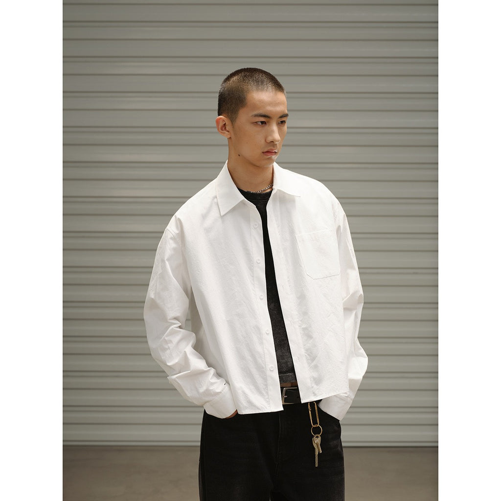 Retro Work Shirt mit Brusttasche