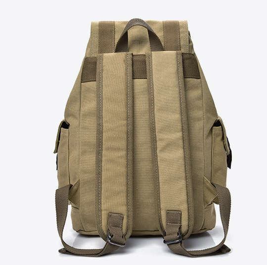 Canvas-Rucksack Unisex Retro – Bild 3 | LuxeStyle