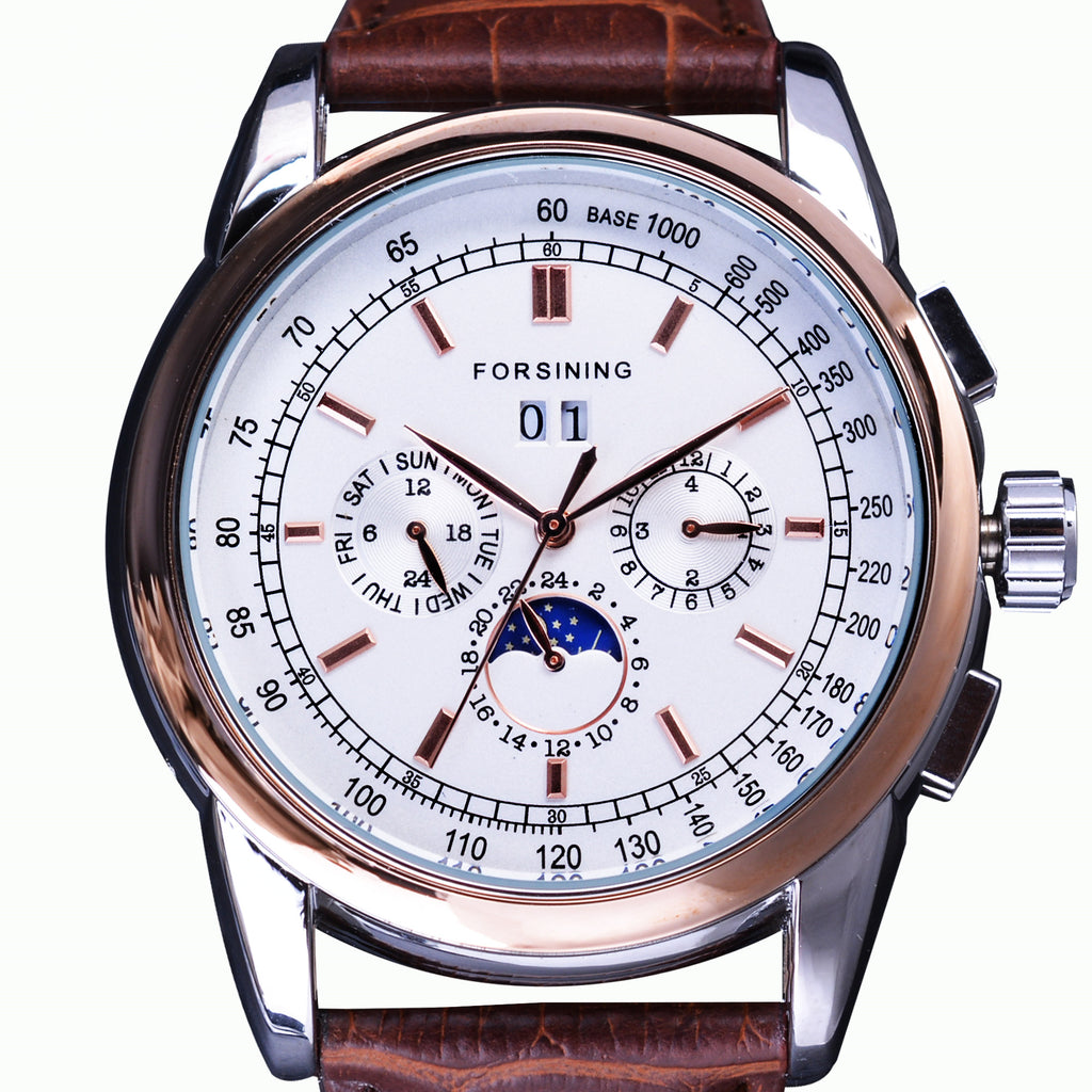 Automatische Herrenuhr mit Skelett-Zifferblatt – Bild 2 | LuxeStyle