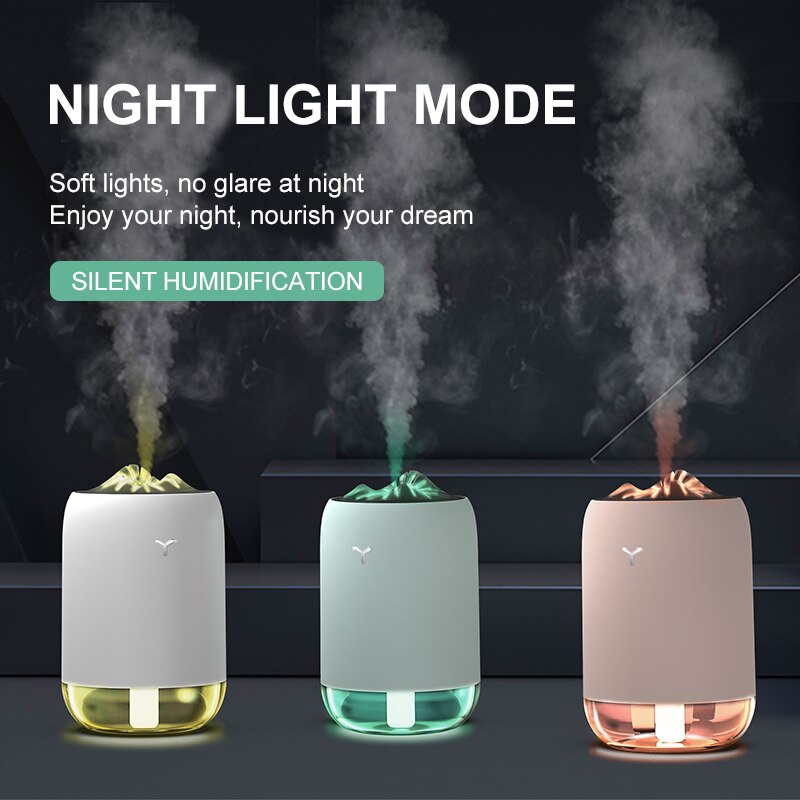 Mini USB Luftbefeuchter mit Nachtlicht