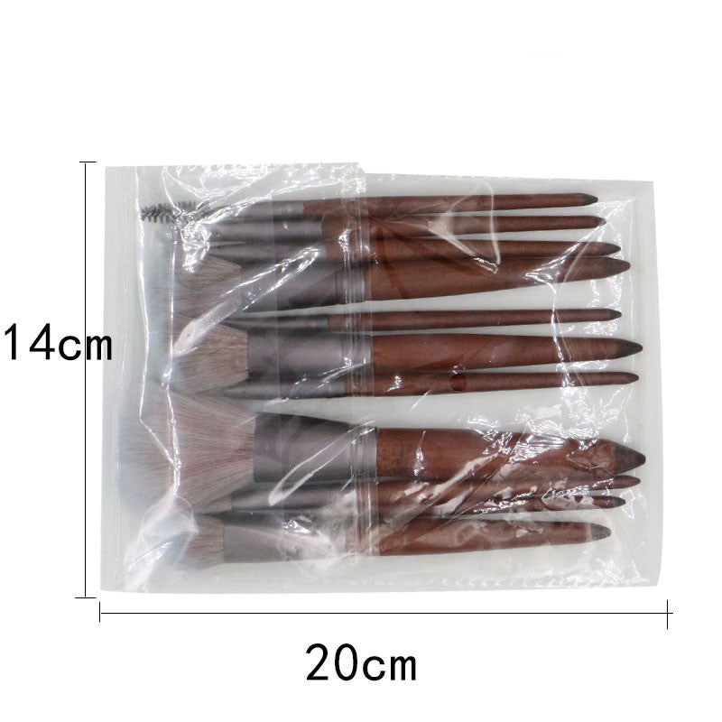 Makeup-Pinsel-Set 11‑teilig, Holz‑Handle – Bild 4 | LuxeStyle