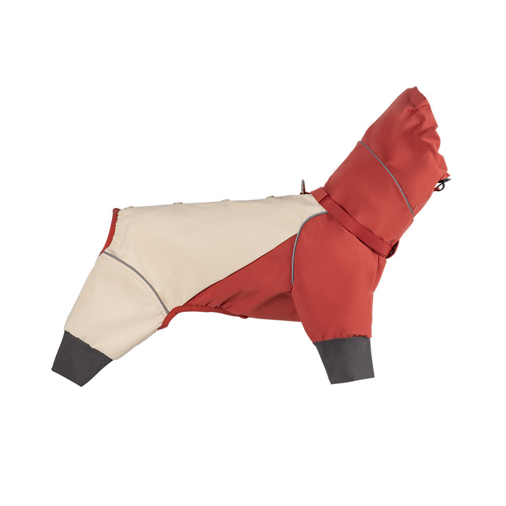 Hundejacke Vollschutz Outdoor – Farbblockiert – Bild 5 | LuxeStyle