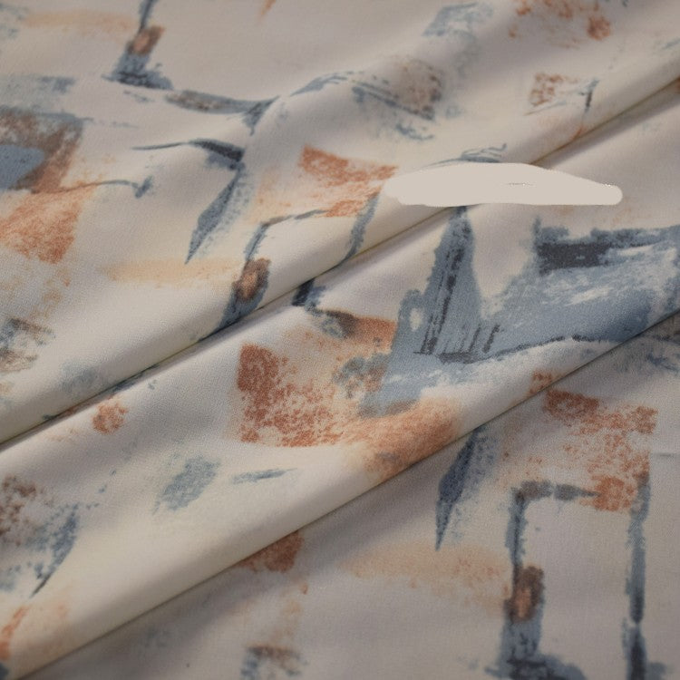 Abstrakter Satin-Stoff für DIY-Projekte – Bild 6 | LuxeStyle