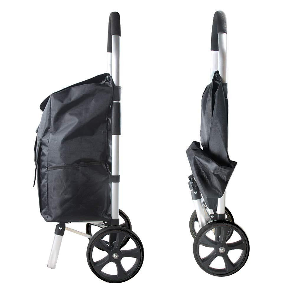 Faltbarer Einkaufstrolley aus Aluminium