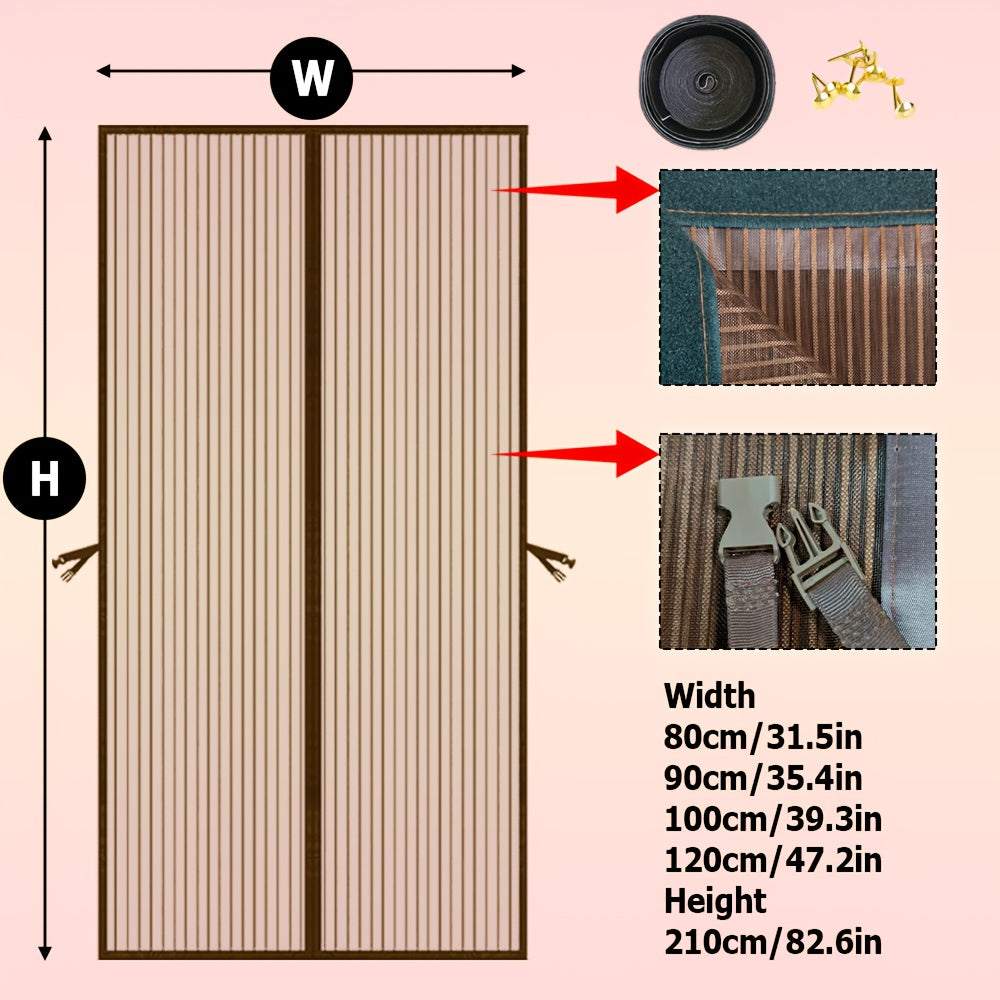 Magnetischer Fliegengitter für Türen