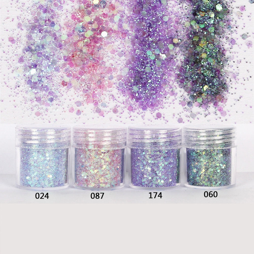 Glitzerpulver und Pailletten – Meerjungfrau-Farben | LuxeStyle