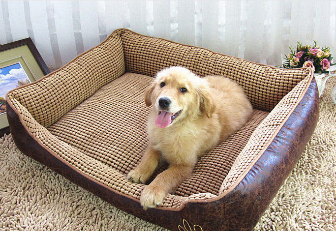 Hundebett Kennel mit Decke und Sommermatte
