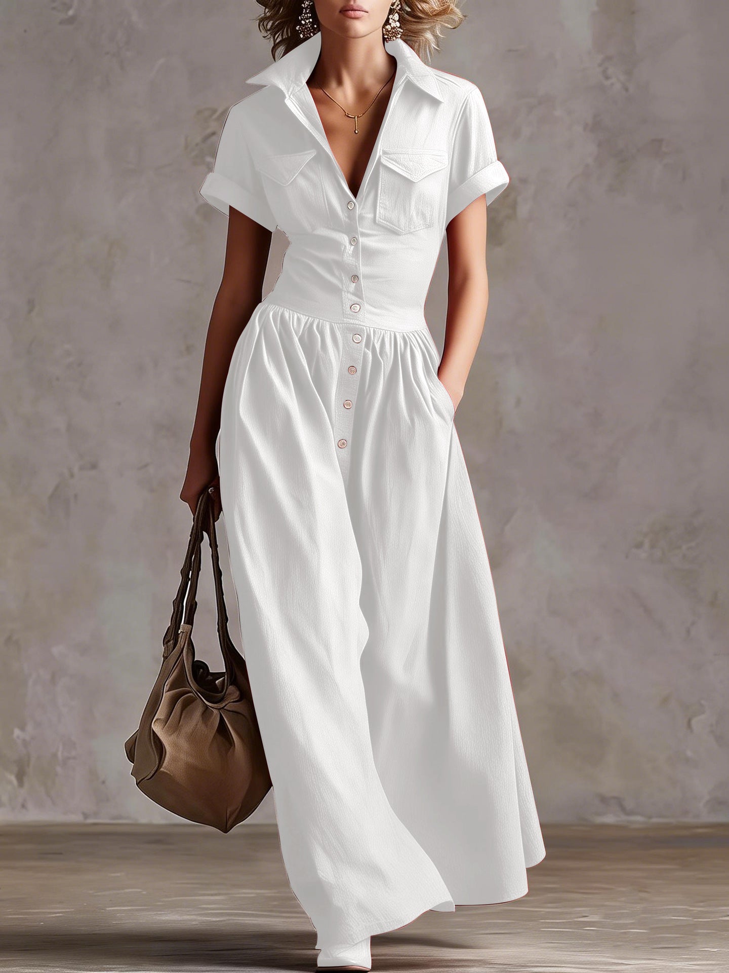 Sommerkleid «Savanna» – Western-Style Midi