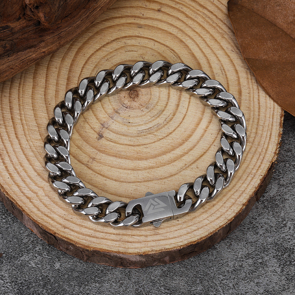 Cuban Link Armband aus Edelstahl – Bild 5 | LuxeStyle