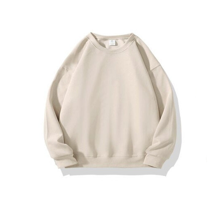 Apricotfarbenes Sweatshirt