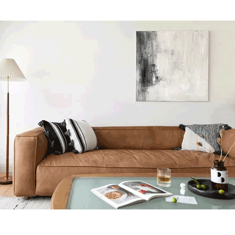Marokkanischer Kissenbezug, Schwarz-Weiss | LuxeStyle