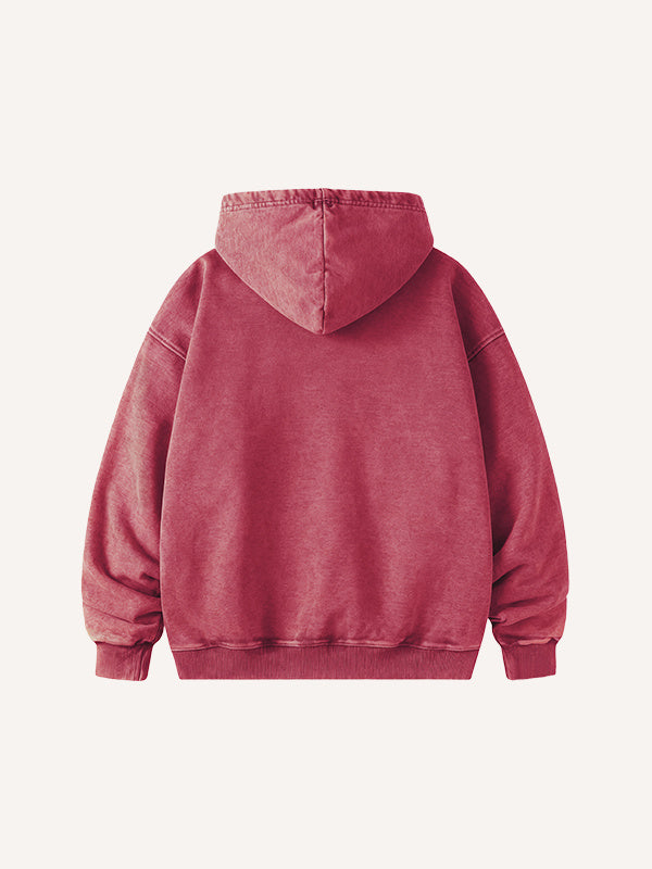 Freizeit-Pullover aus Baumwolle mit Print