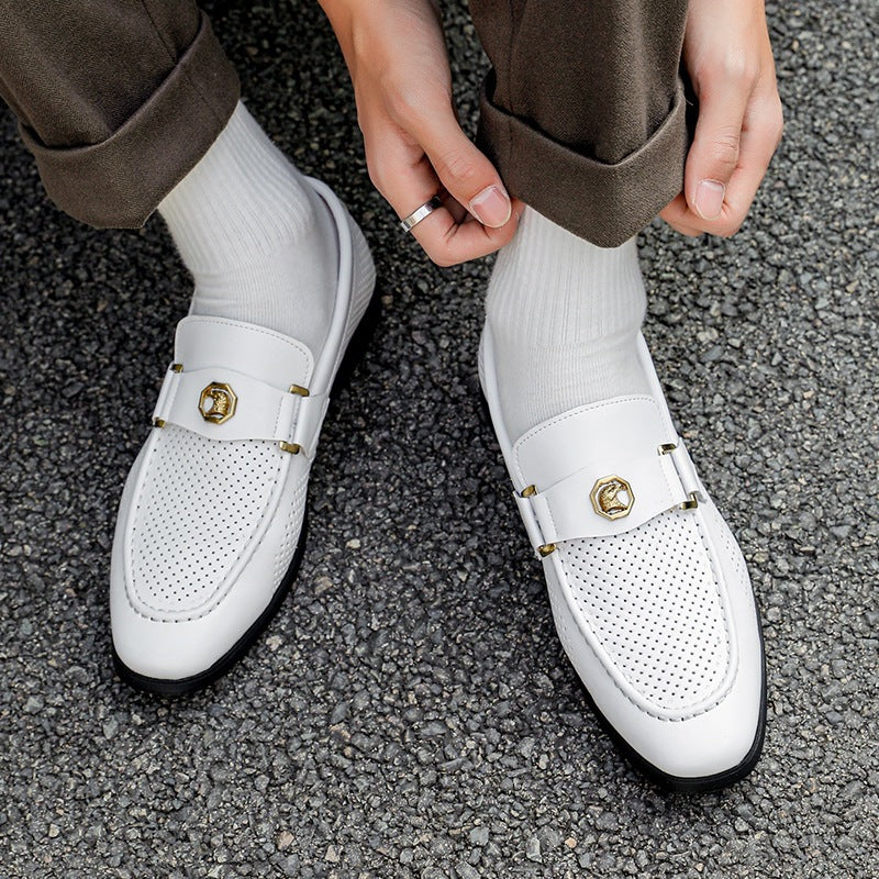 Atmungsaktive Slip-On Loafers für Herren
