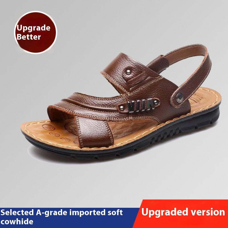 Herren-Sandalen aus Rindsleder