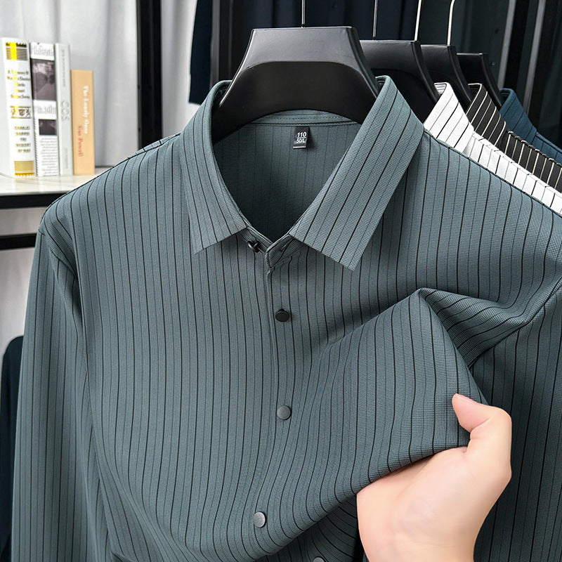 Gestreiftes Hemd für Herren – Bild 9 | LuxeStyle