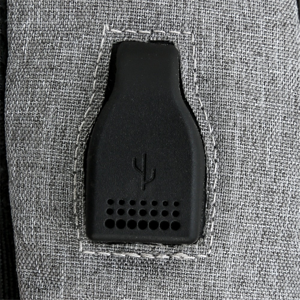USB-Lade-Rucksack Anti-Diebstahl für Männer – Bild 3 | LuxeStyle