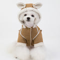 Samt-Jacke mit Revers für Hunde und Katzen – Bild 1 | LuxeStyle