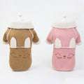 Samt-Jacke mit Revers für Hunde und Katzen