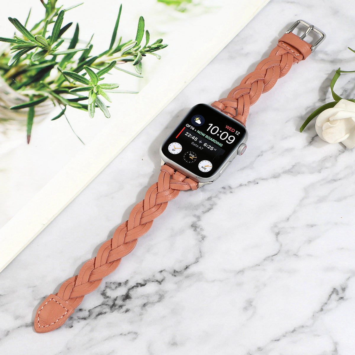 Armband für Smartwatch – geflochten, schmal – Bild 6 | LuxeStyle