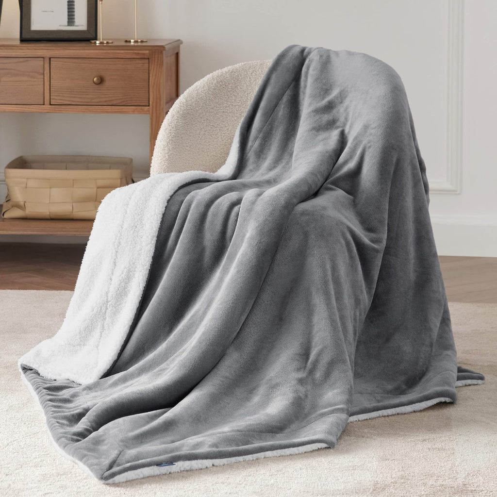 Doppelseitige Plüsch-Decke | LuxeStyle