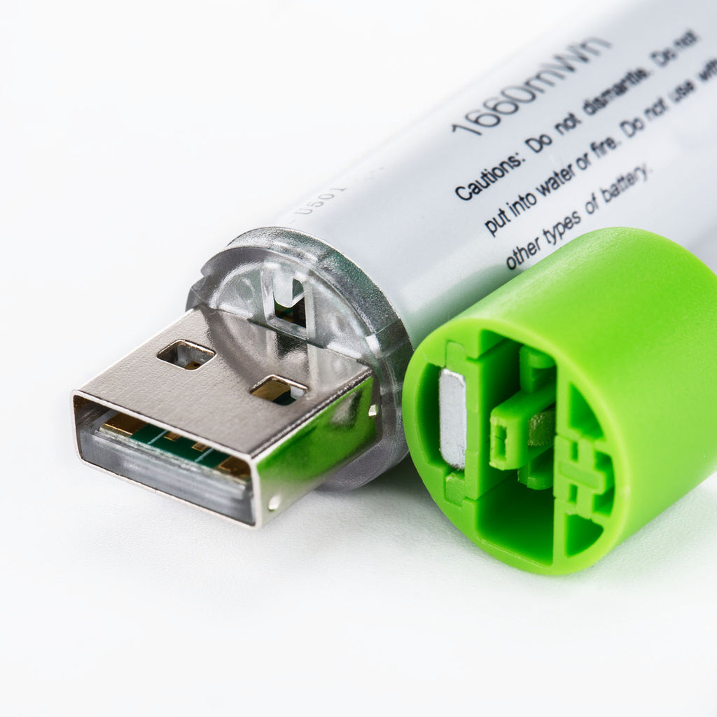 USB-Schnelllade-Lithium-Akku AA