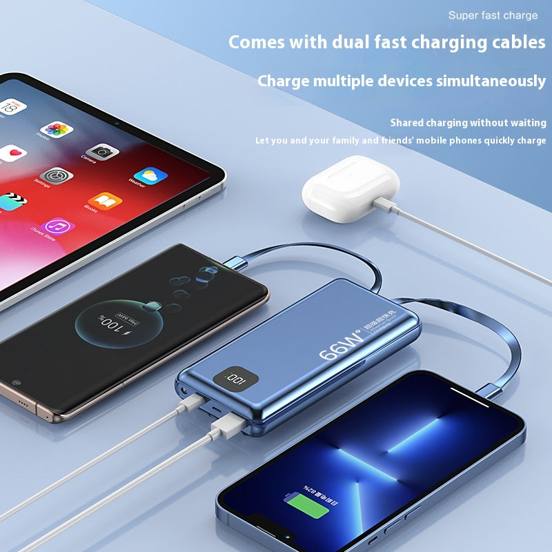 PD66W Powerbank 20000 mAh mit Kabel