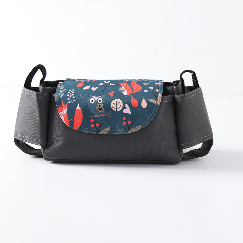 Kinderwagen-Organizer mit Flaschenhalter