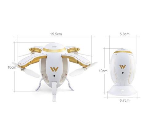 Faltbare Mini-Drohne mit G-Sensor