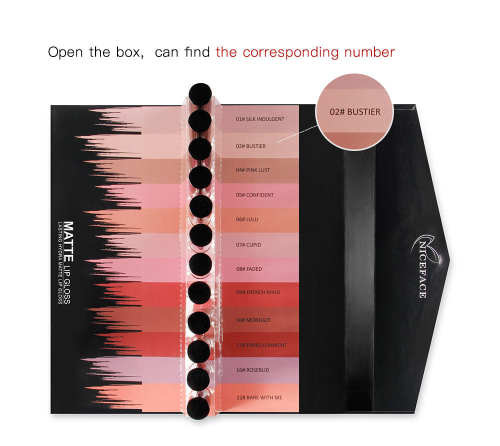 12-teiliges Lipgloss-Set – Bild 5 | LuxeStyle