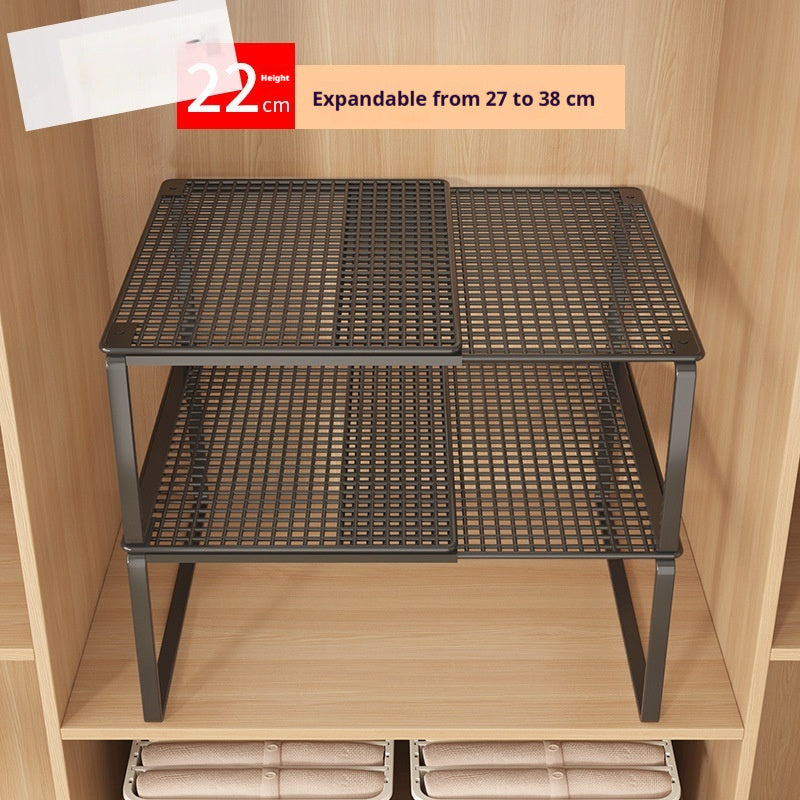 Minimalistisches 2-Lagen Metallregal