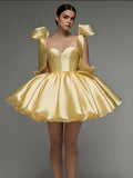 Trägerkleid mit Schleifendetail – Bild 8 | LuxeStyle