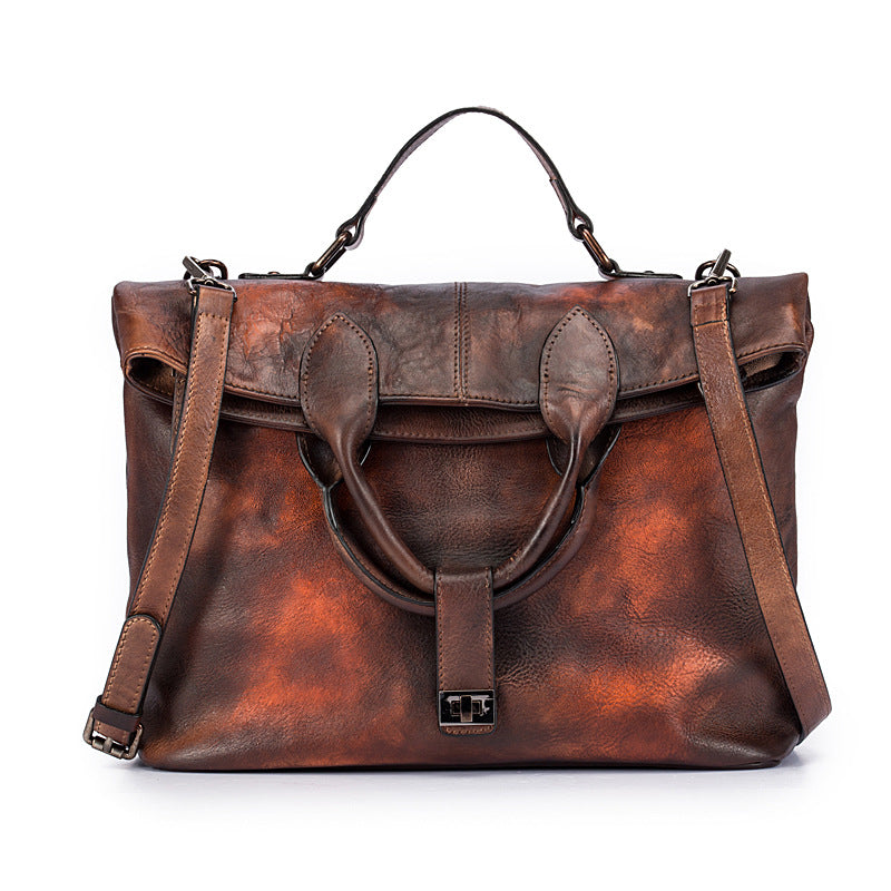 Damen Umhängetasche aus Rindsleder | LuxeStyle