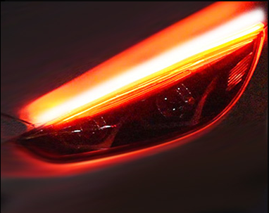 LED-Tagfahrlicht und Blinker für Autos