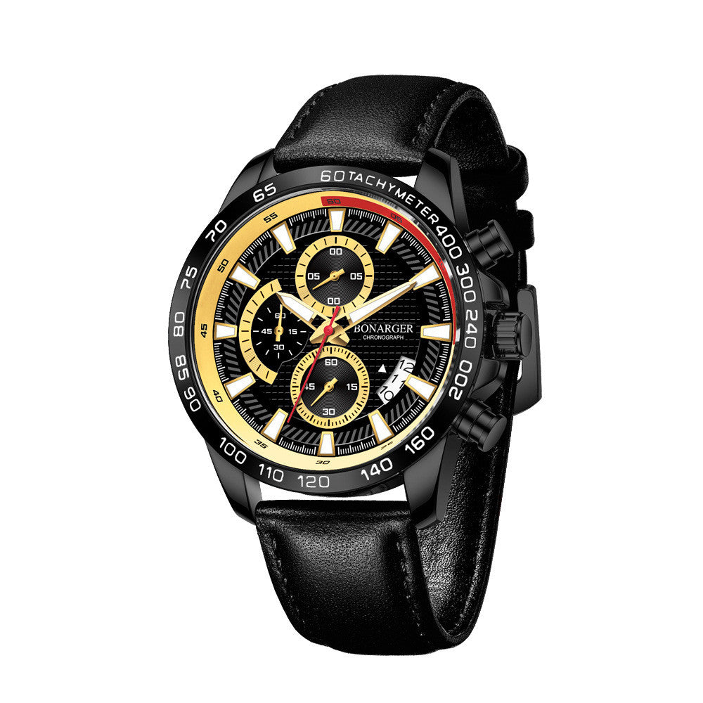 Herren Sportuhr mit Quarzwerk – Bild 6 | LuxeStyle