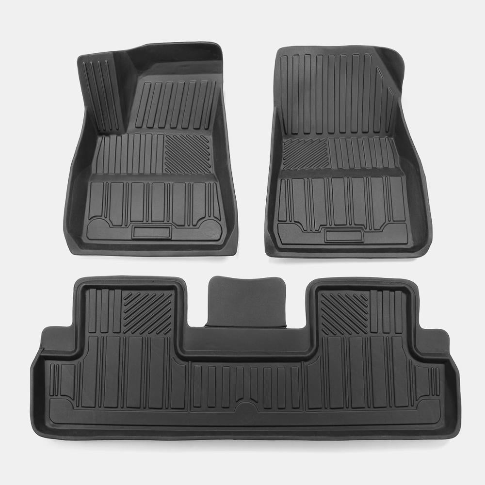 Tesla Model 3/X Gummifussmatten