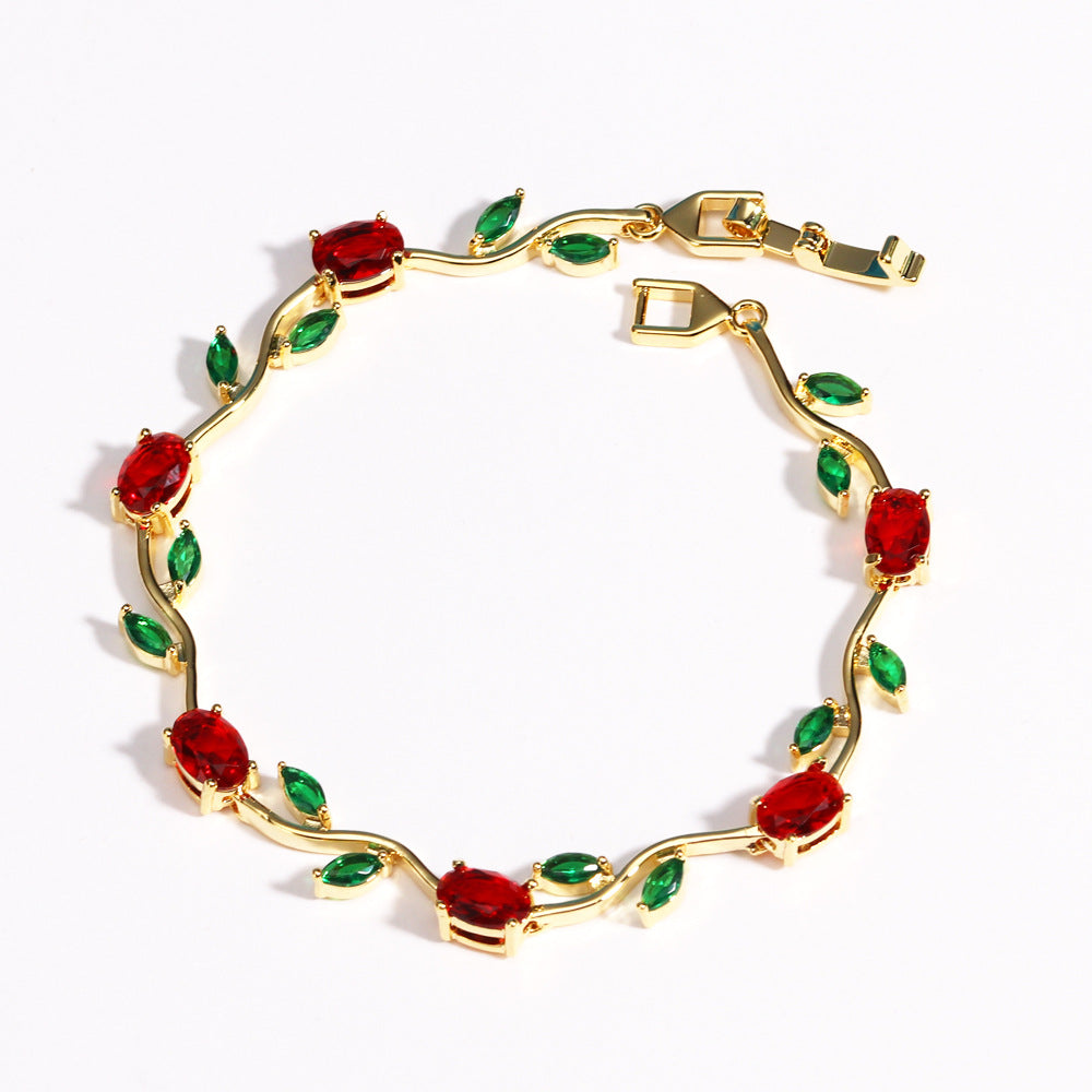 Verstellbares Zirkon-Armband – Bild 14 | LuxeStyle