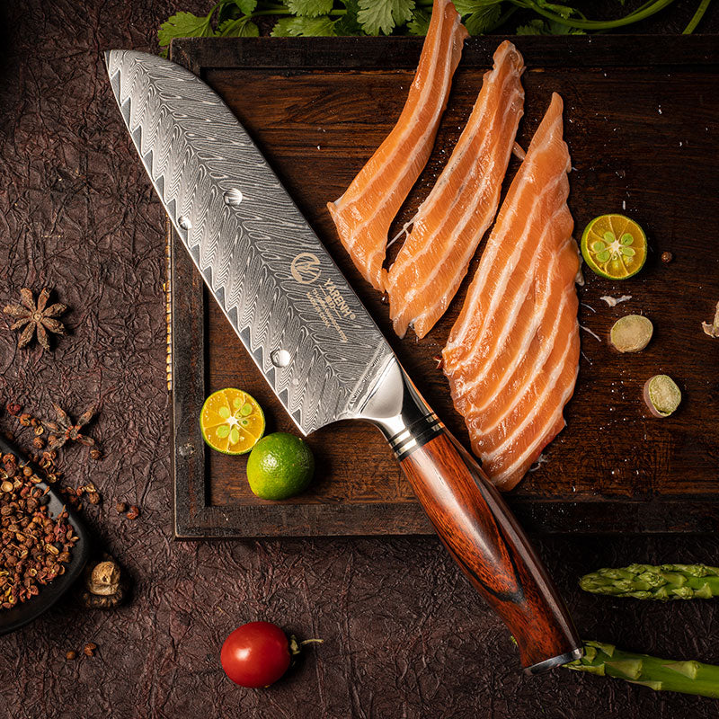Damastmesser Profi-Fruchtschneider – Bild 5 | LuxeStyle