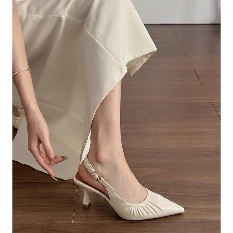 Elegante Slingback-Heels mit spitzer Zehe