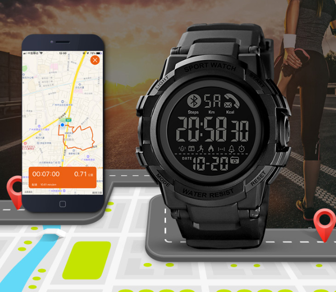 Wasserdichte Bluetooth Smartwatch für Herren – Bild 4 | LuxeStyle