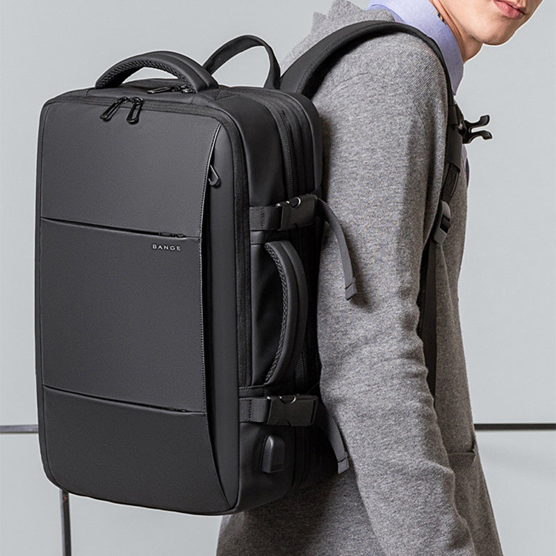 Faltbarer Business-Rucksack mit grossem Volumen – Bild 3 | LuxeStyle