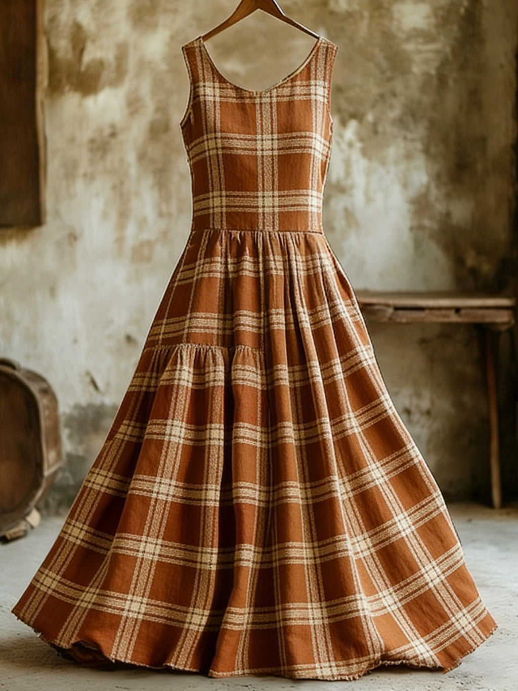 Oberkörper-Kleid mit Stern- und Mondmuster – Bild 5 | LuxeStyle