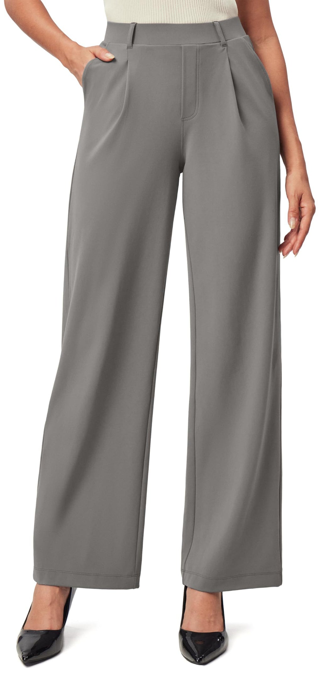High-Waist Business Freizeithose für Damen