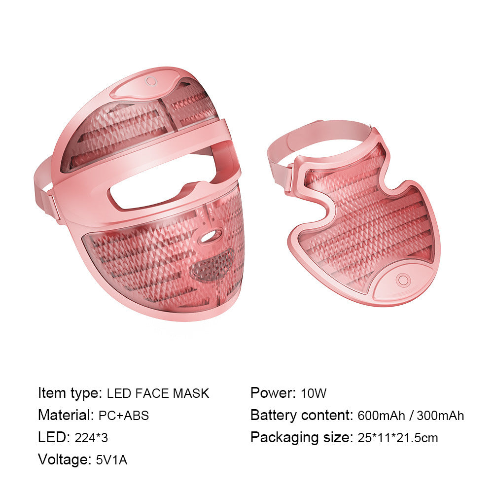 LED Gesichts- & Halsmaske 7-Farben – Bild 6 | LuxeStyle