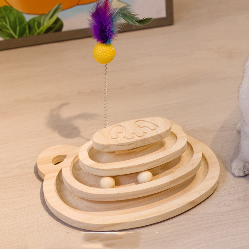 Interaktives Katzen-Labyrinth mit Kratzbrett – Bild 3 | LuxeStyle