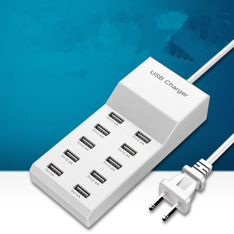5-Port USB-Ladegerät mit Überhitzungsschutz