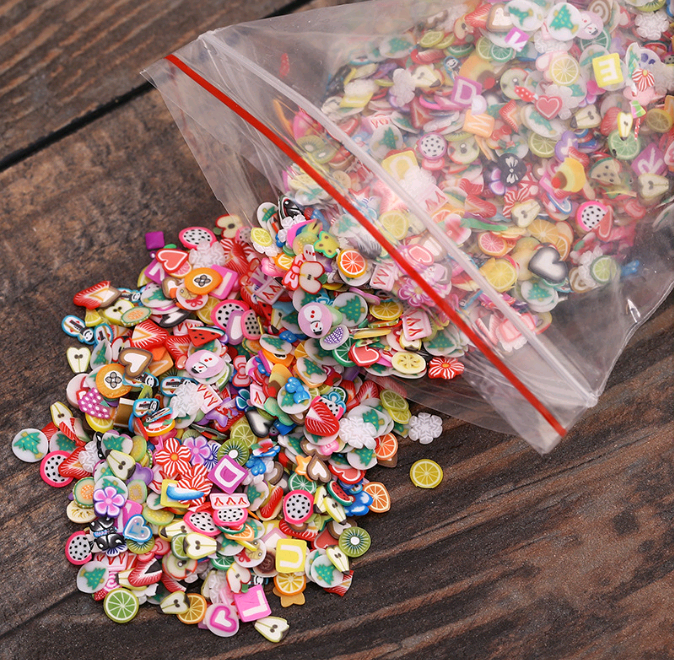 Fruchtige Nagelsticker & Deko-Accessoires
