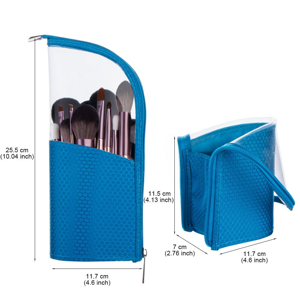 Transparente Kosmetiktasche – Würfel, wasserabweisend | LuxeStyle