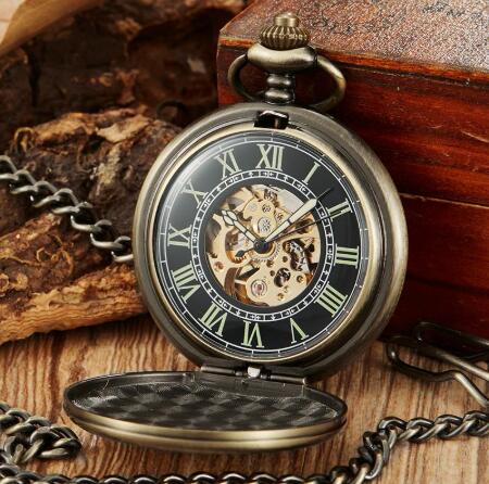 Vintage-Taschenuhr mit Quarzwerk | LuxeStyle